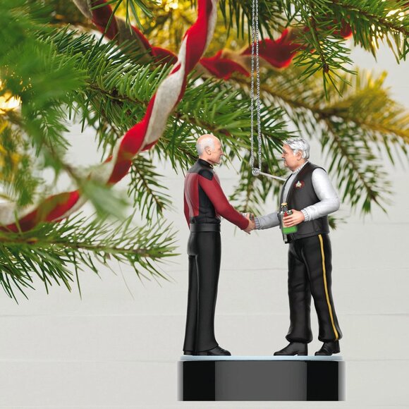 New! Star Trek: The Next Generation Hallmark Keepsake Christmas Ornament + Sound - Picture 5 of 5